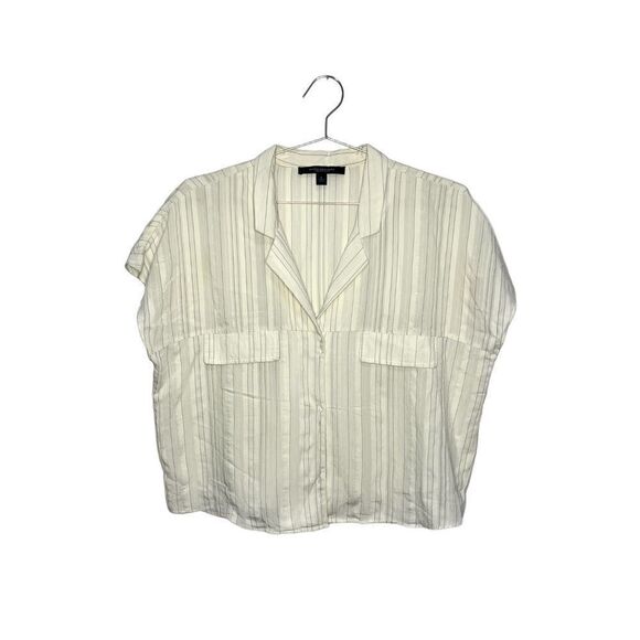 Andrew Marc Marc New York Button Up Blouse - Picture 1 of 10